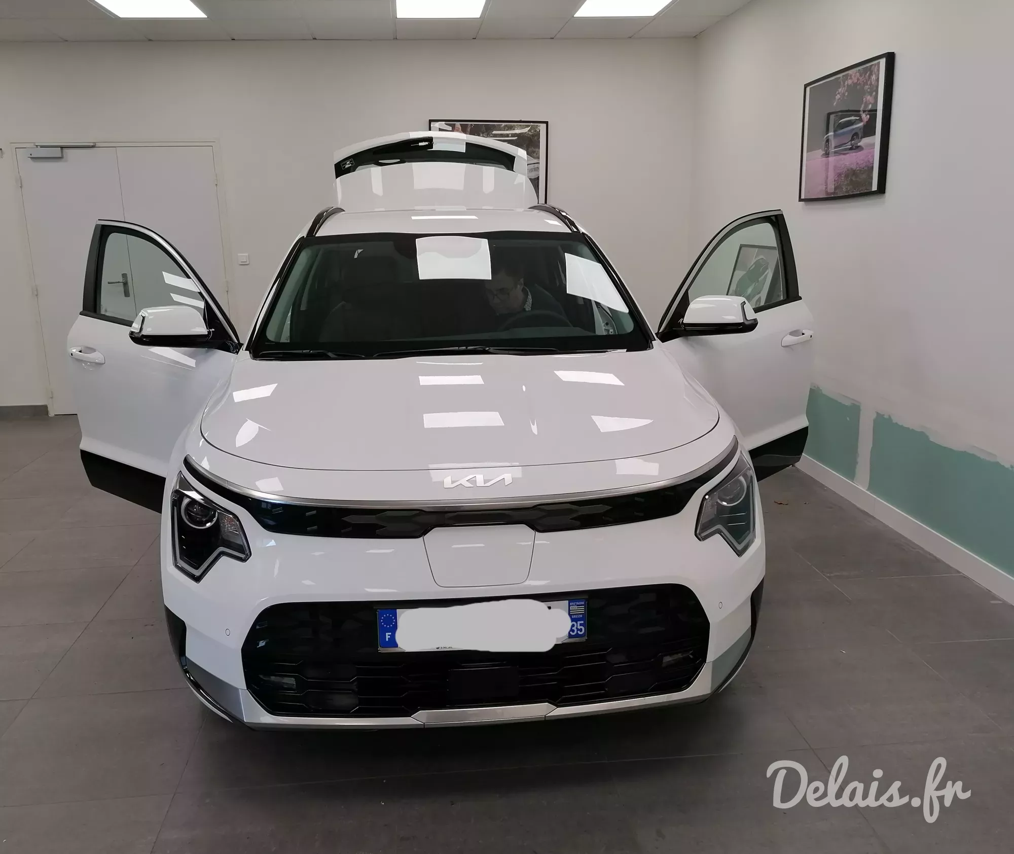 Kia Niro Blanc Céleste Active
