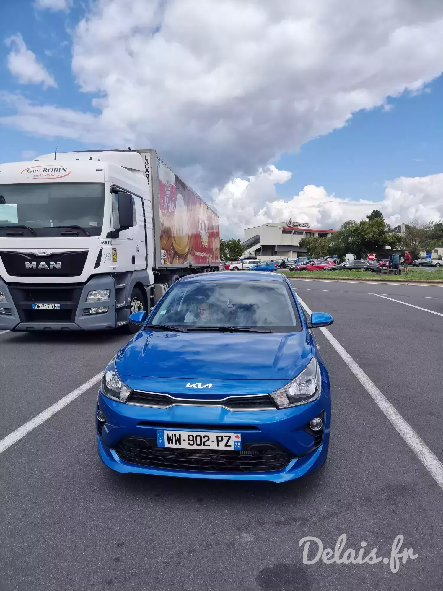 Kia Rio Bleu Azur Active