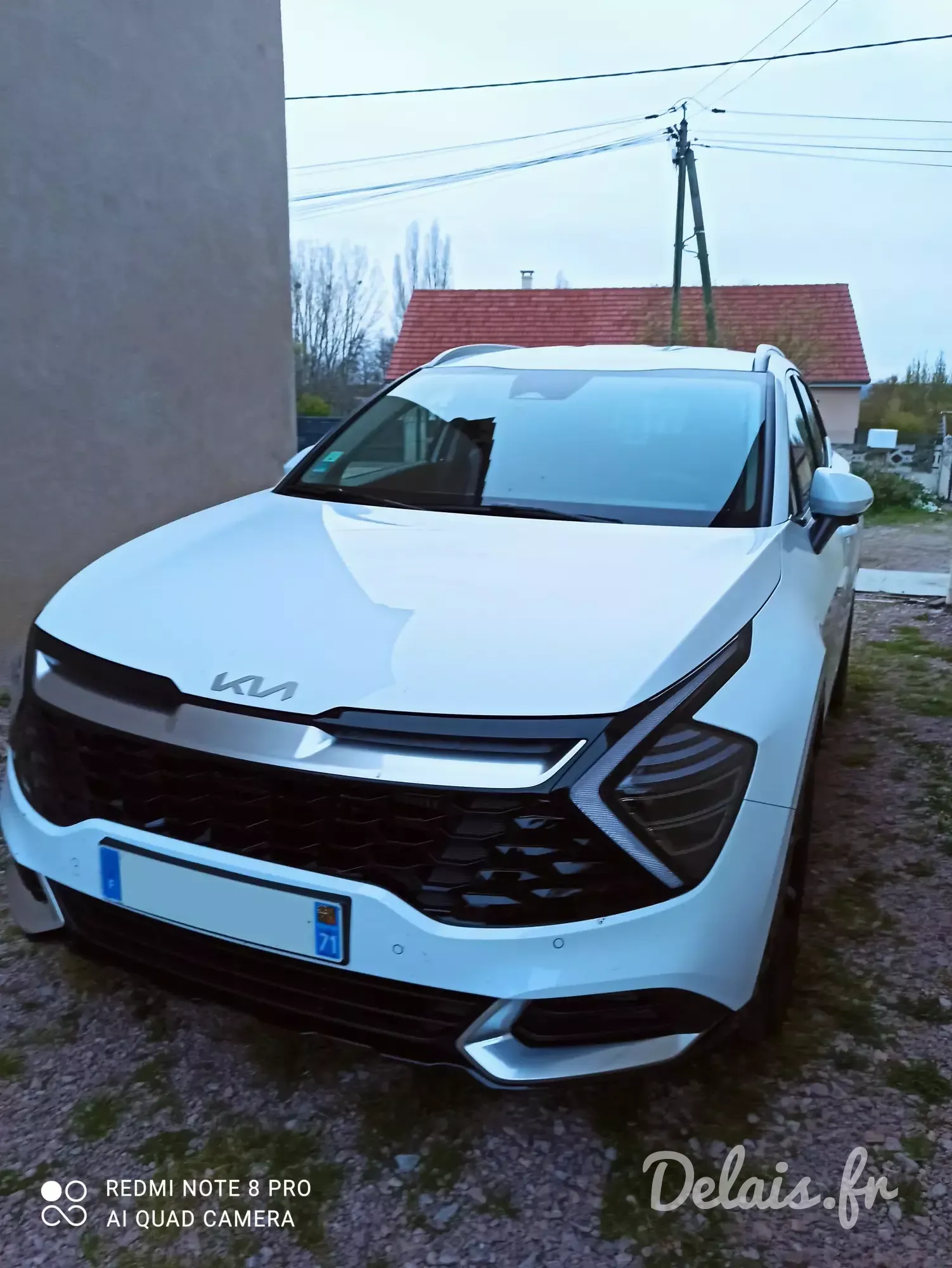 Kia Sportage White Design