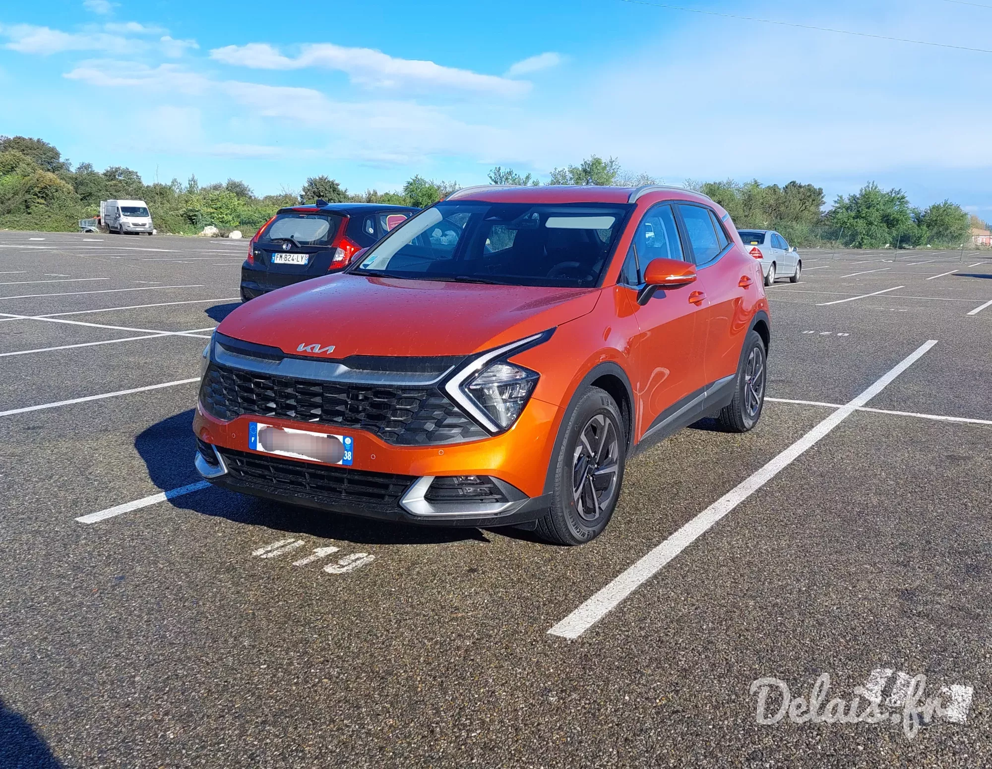 Kia Sportage Orange Cuivre Active