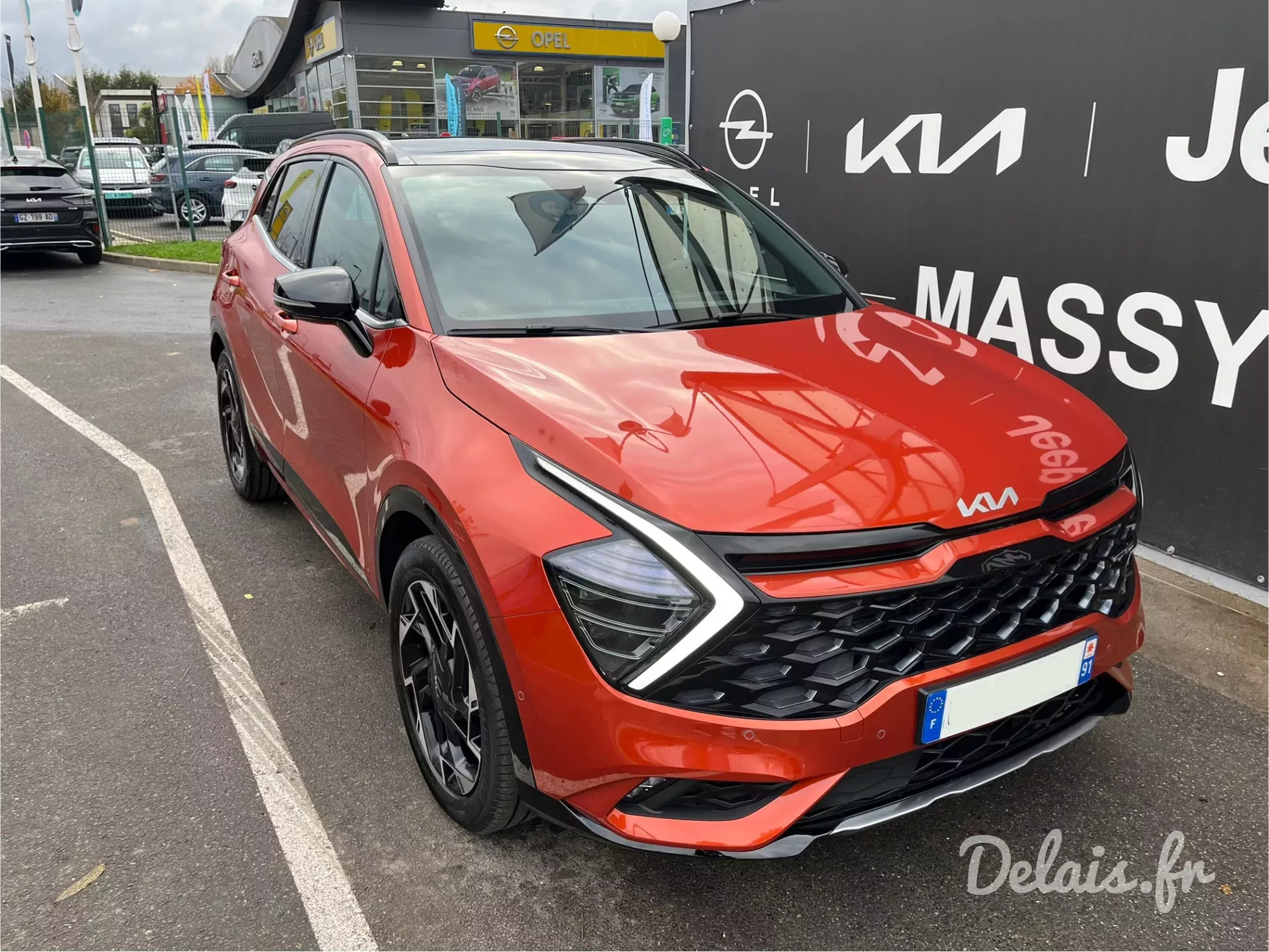 Kia Sportage Orange Cuivre GT Line Premium