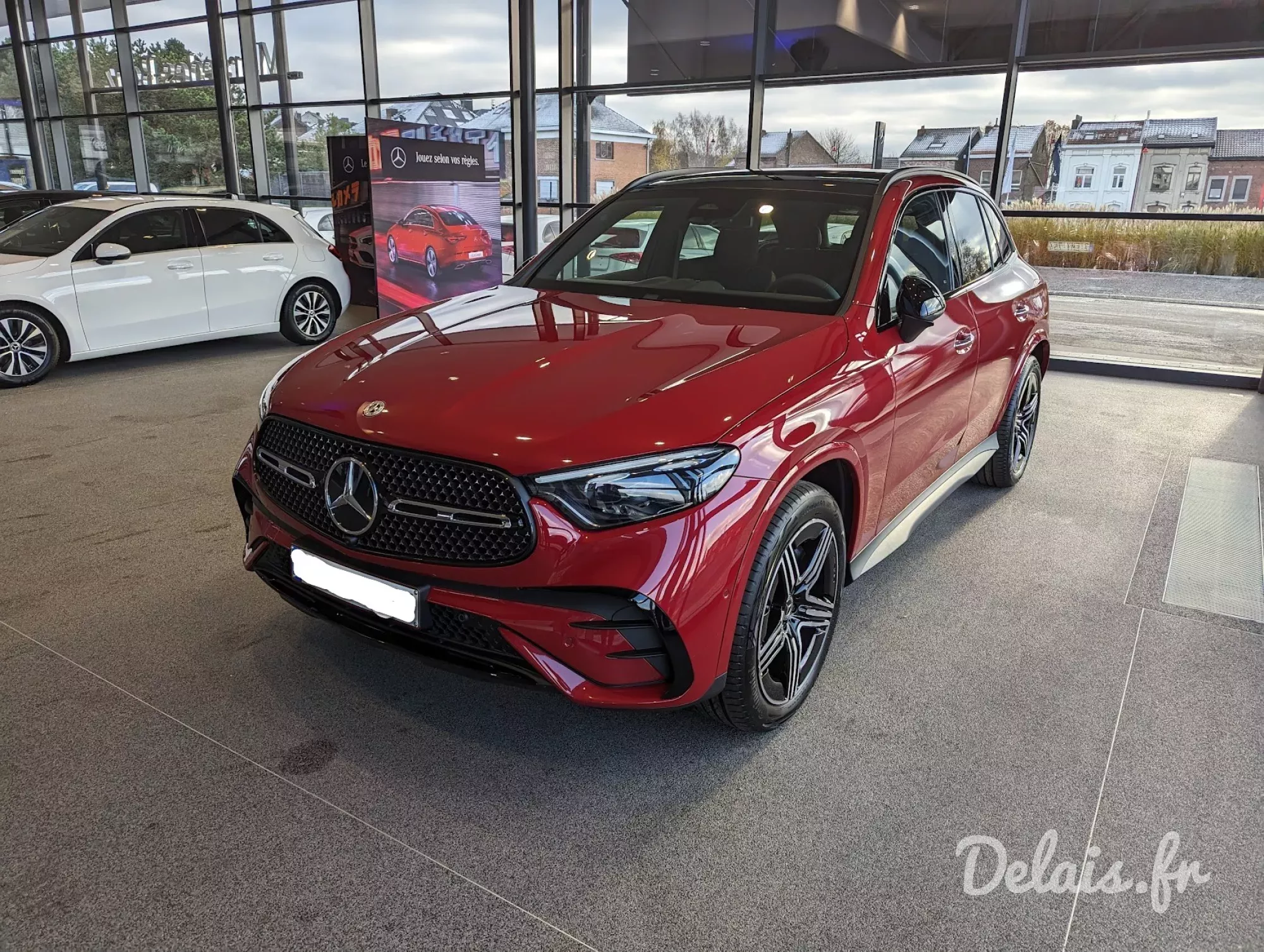 Mercedes GLC Rouge Jacinthe AMG Line