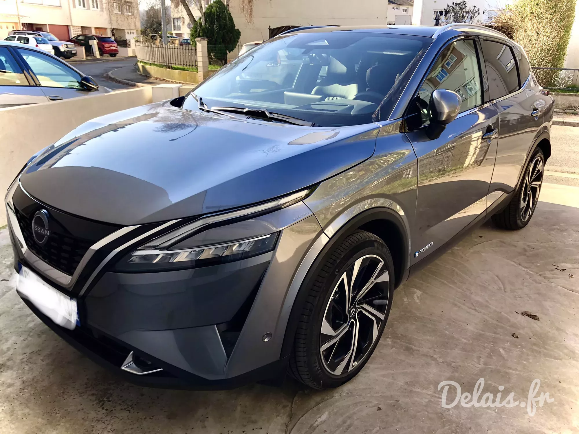 Nissan Qashqai Gris Squale Tekna+