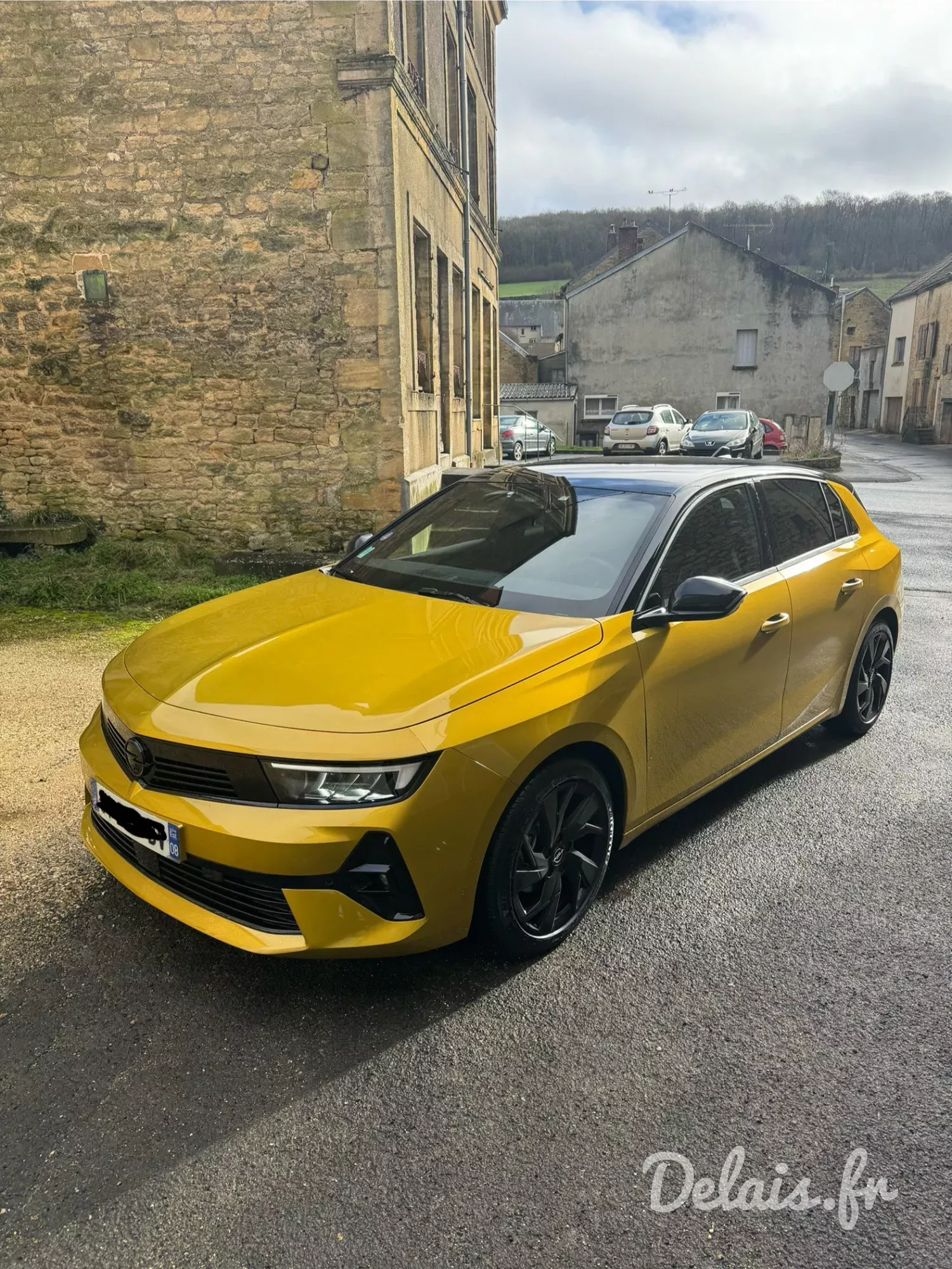 Opel Astra Jaune Kult GS