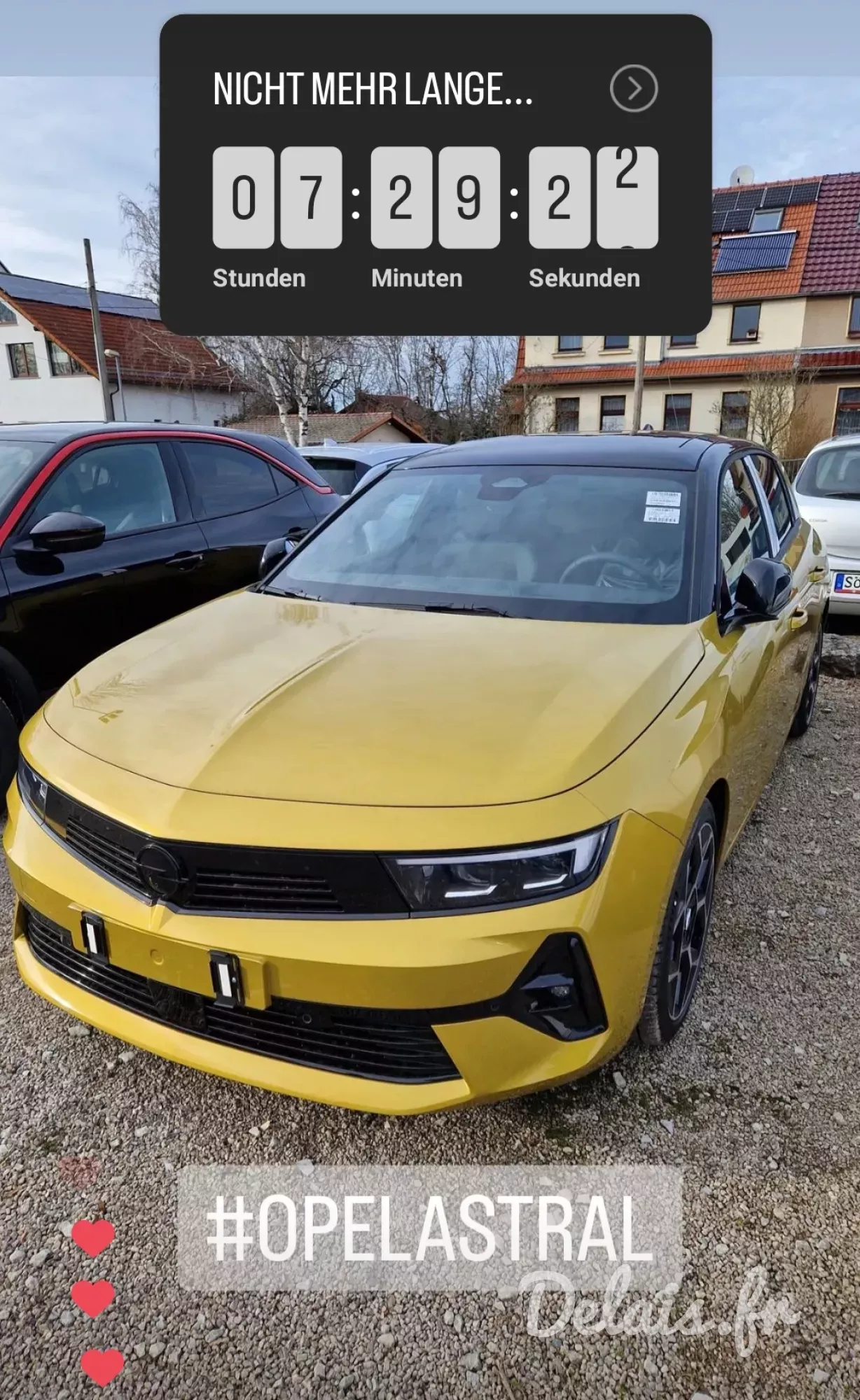 Opel Astra Jaune Kult Ultimate