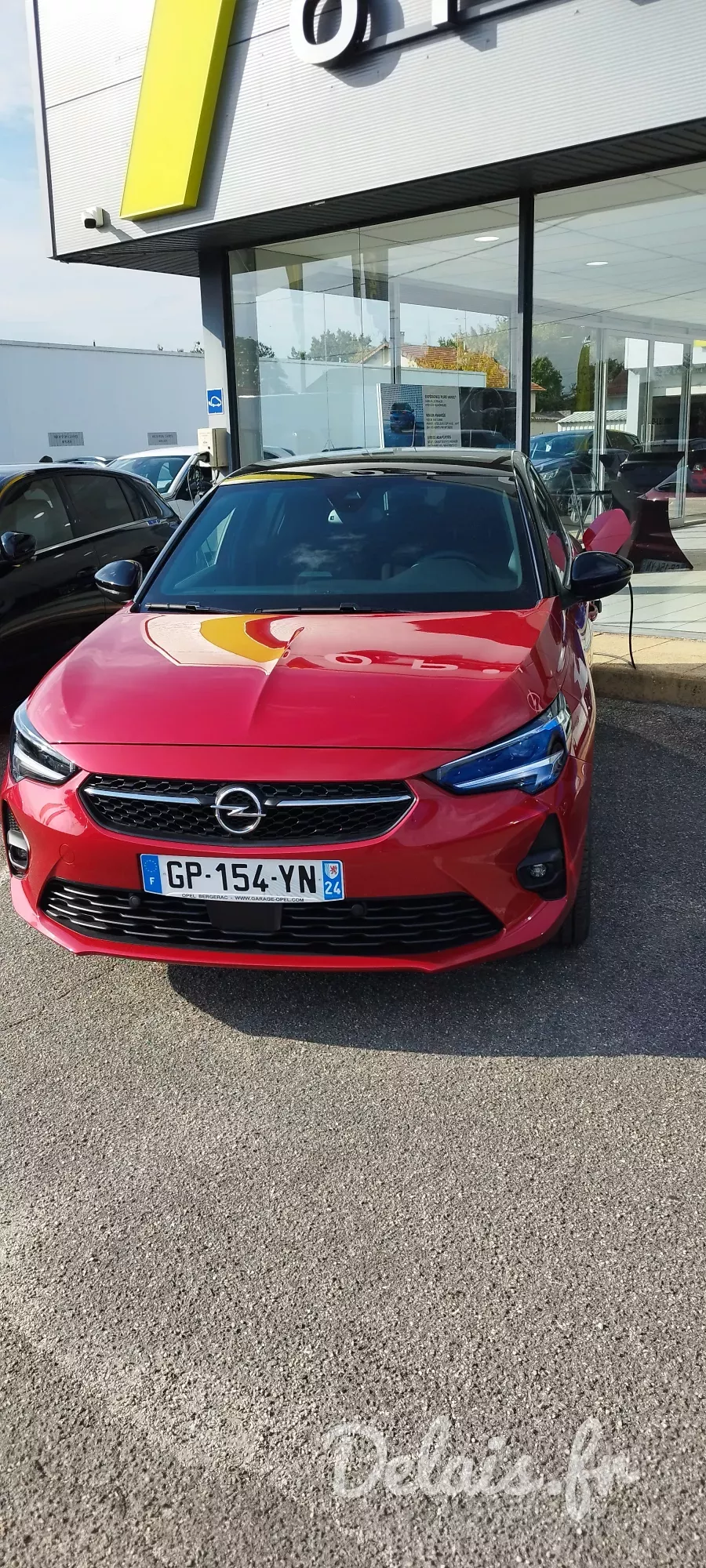 Opel Corsa-e Rouge Piment GS Line