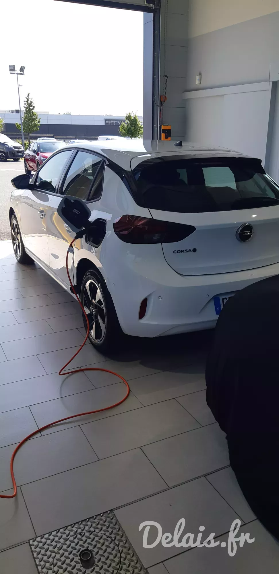 Opel Corsa-e Blanc Glacier Elegance