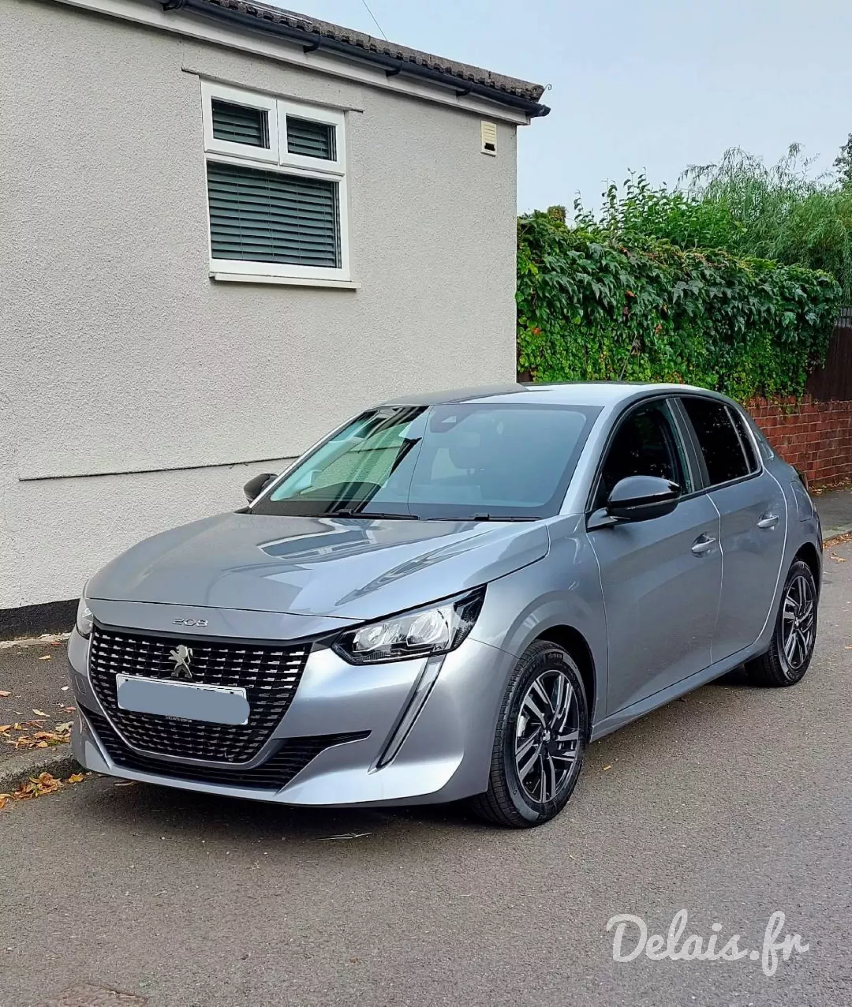 Peugeot 208 Gris Platinium Active