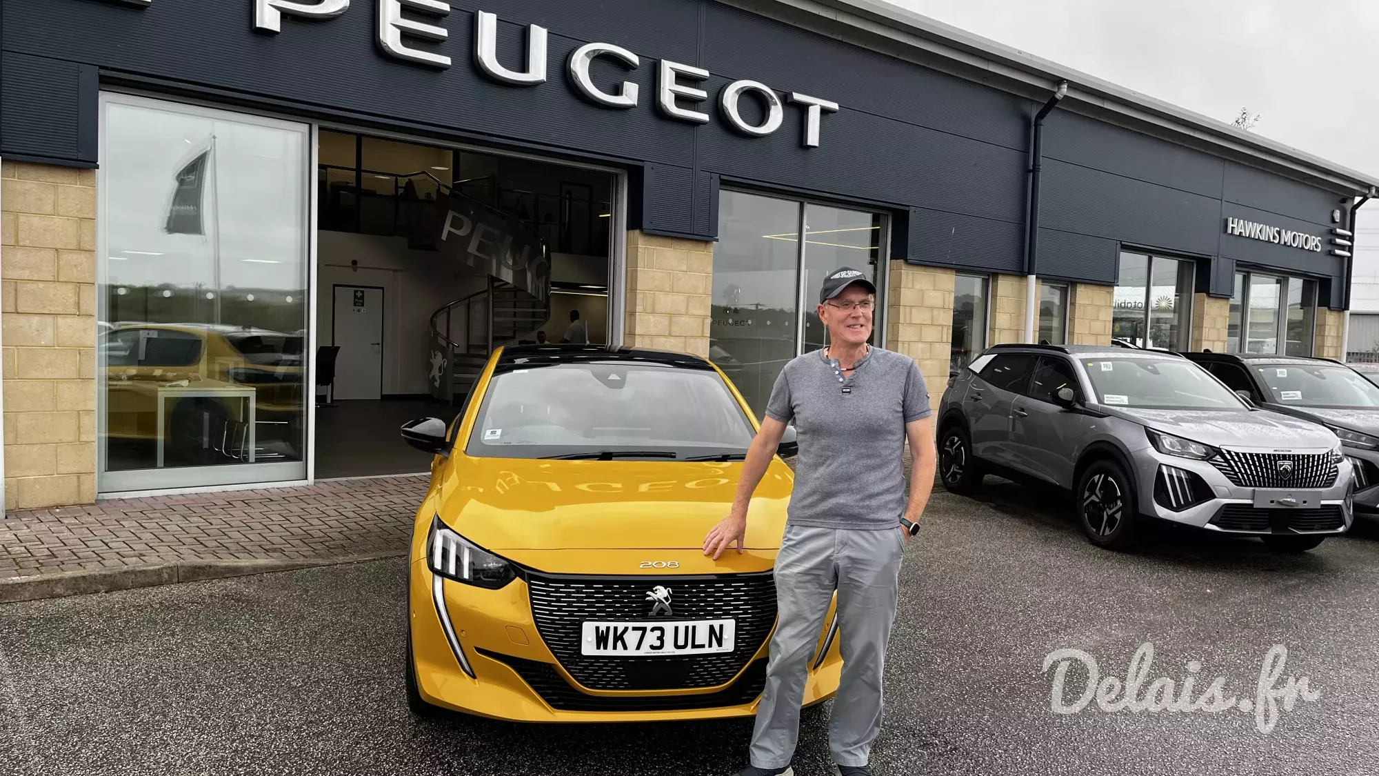 Peugeot 208 Jaune Faro GT
