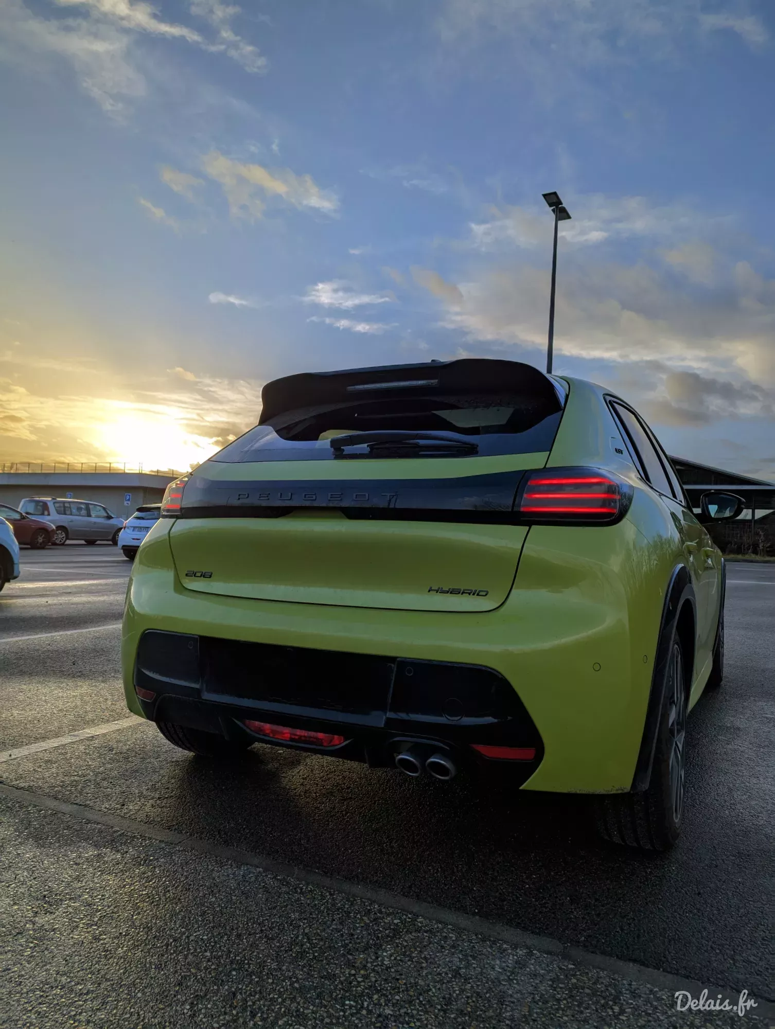 Peugeot 208 Agueda Yellow GT