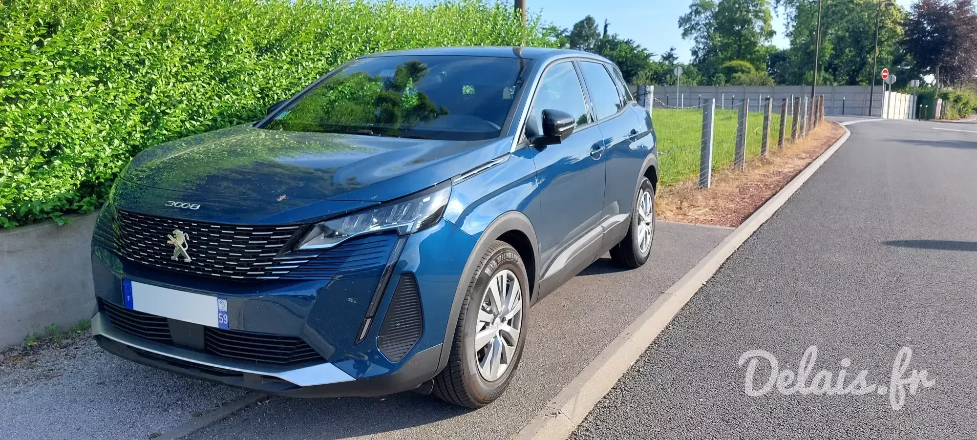 Peugeot 3008 Bleu Célèbes Active Pack