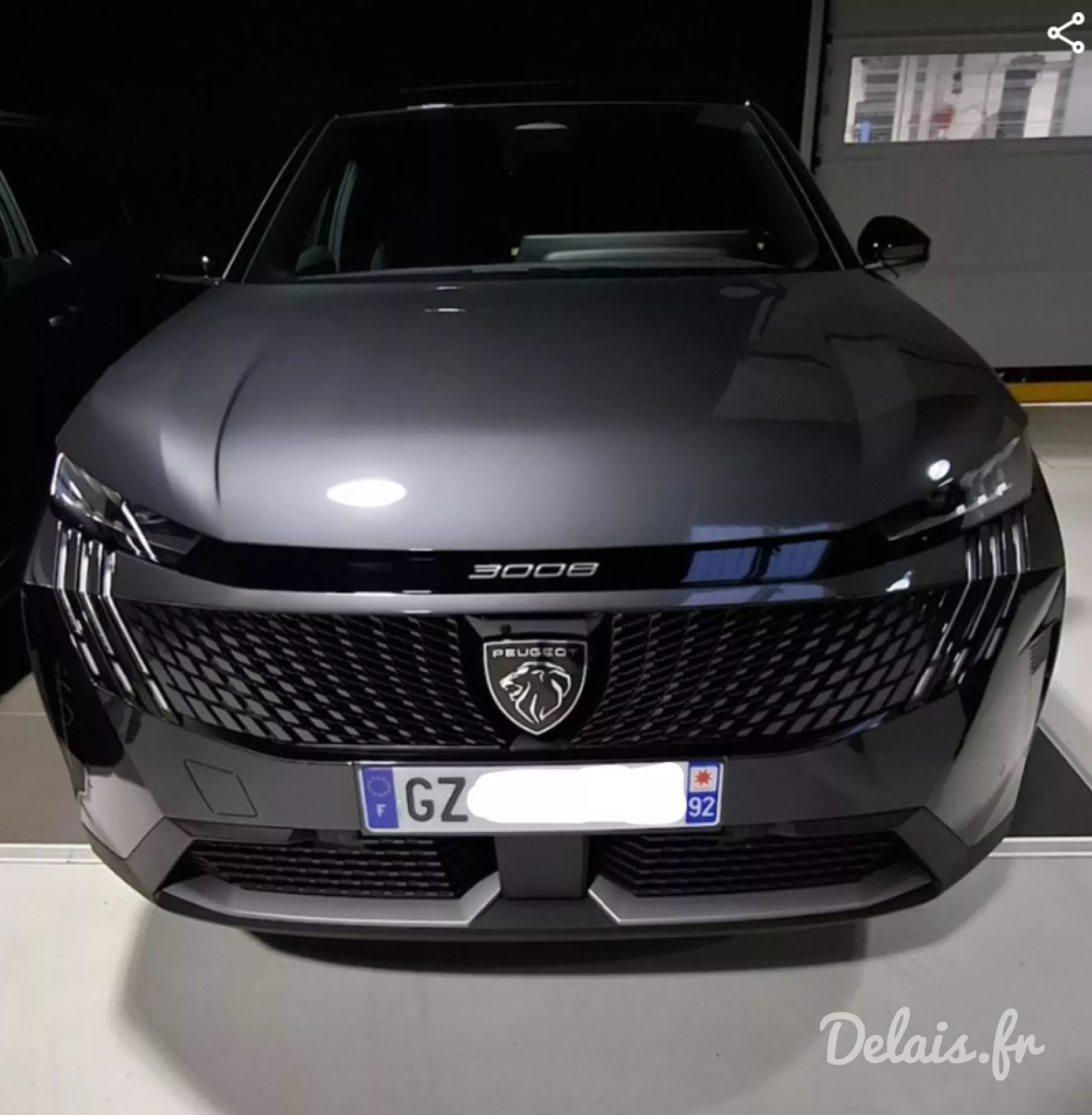 Peugeot 3008 Titane Grey GT