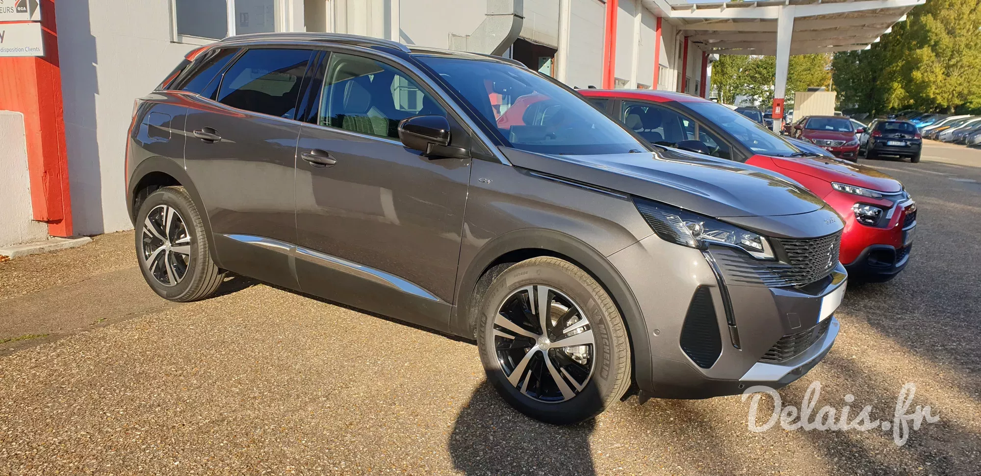 Peugeot 3008 Gris Platinium GT