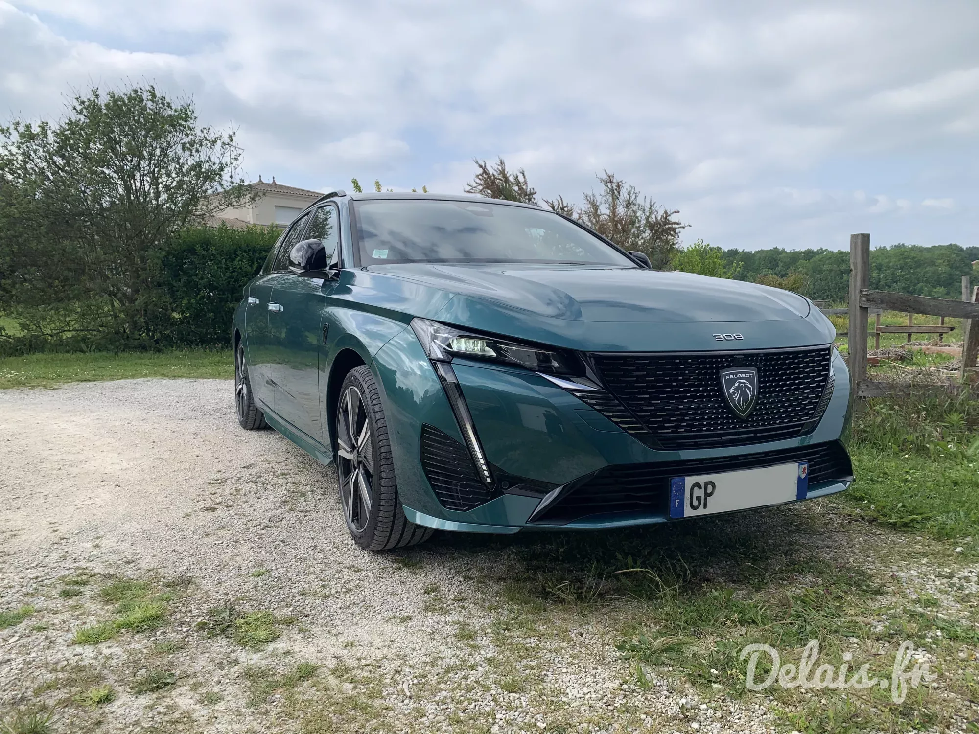 Peugeot 308 SW Bleu Avatar GT