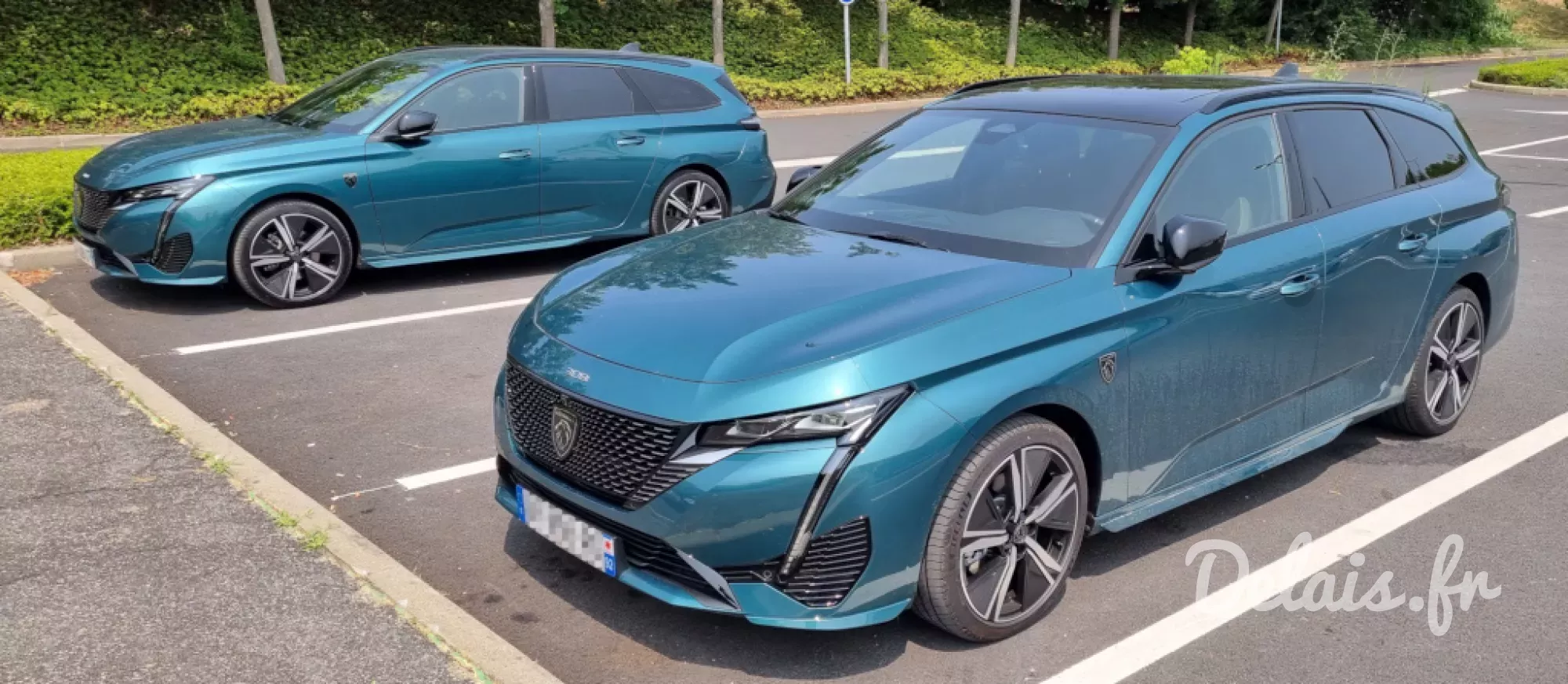 Peugeot 308 SW Bleu Avatar GT