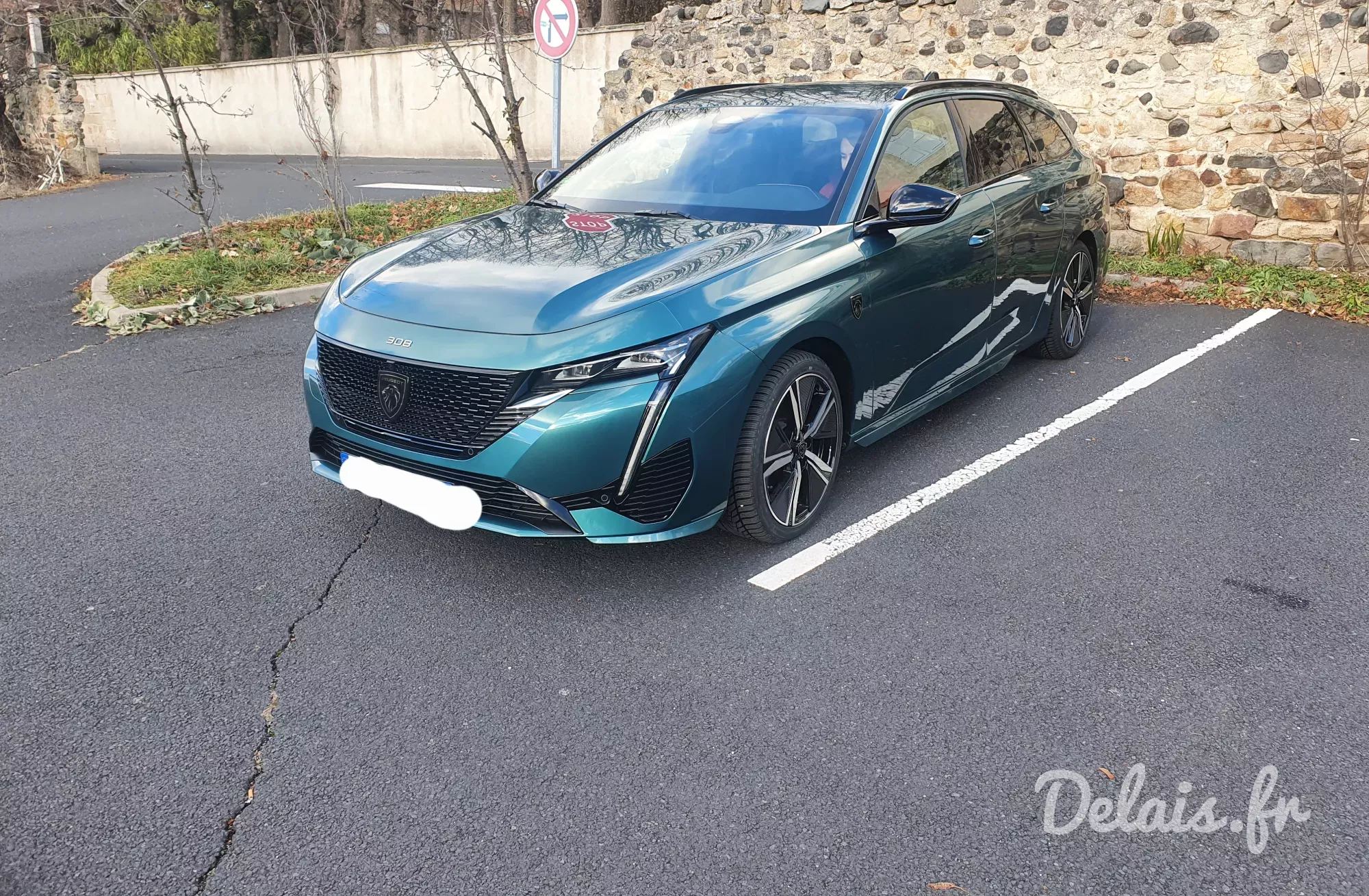 Peugeot 308 SW Bleu Avatar GT
