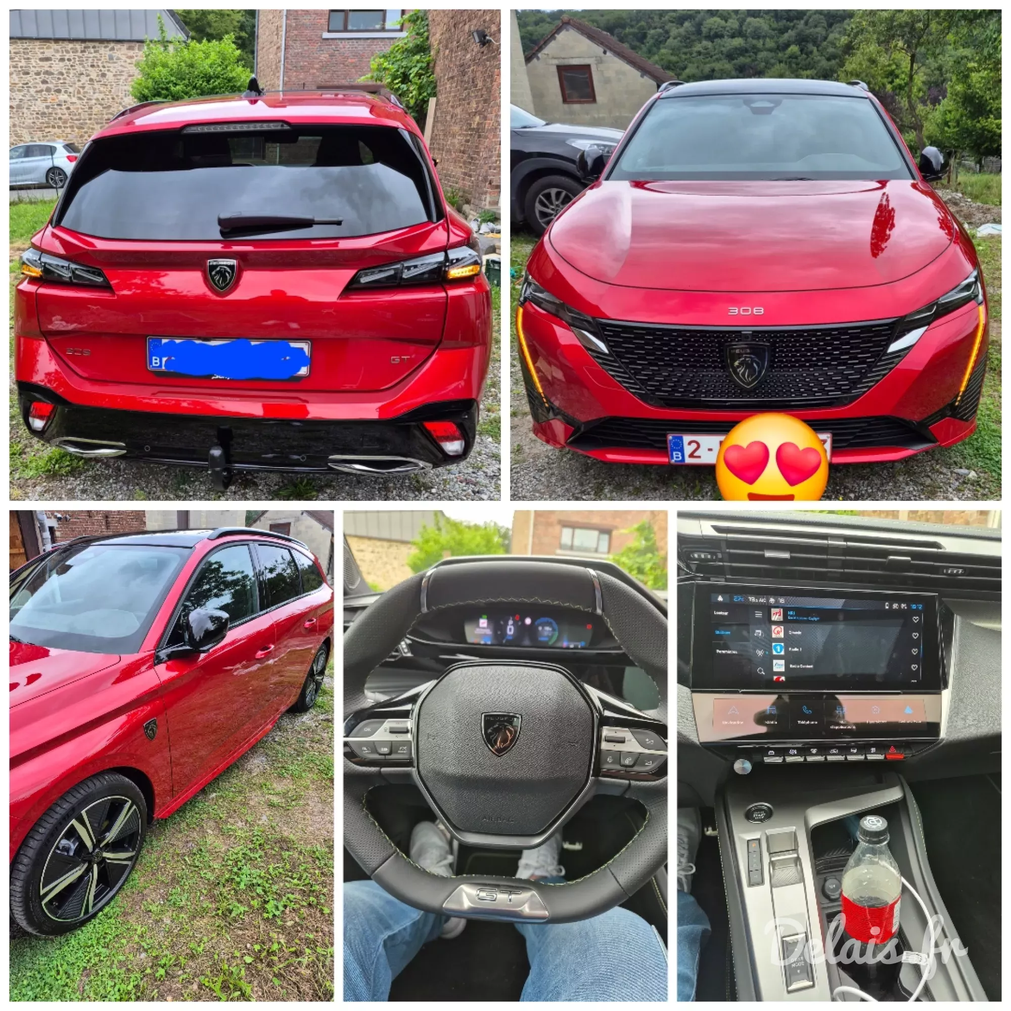 Peugeot 308 SW Elixir Red GT Pack
