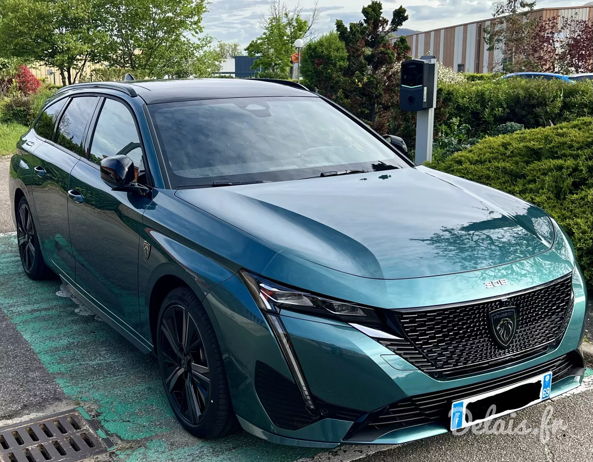 Peugeot 308 SW Bleu Avatar GT Pack