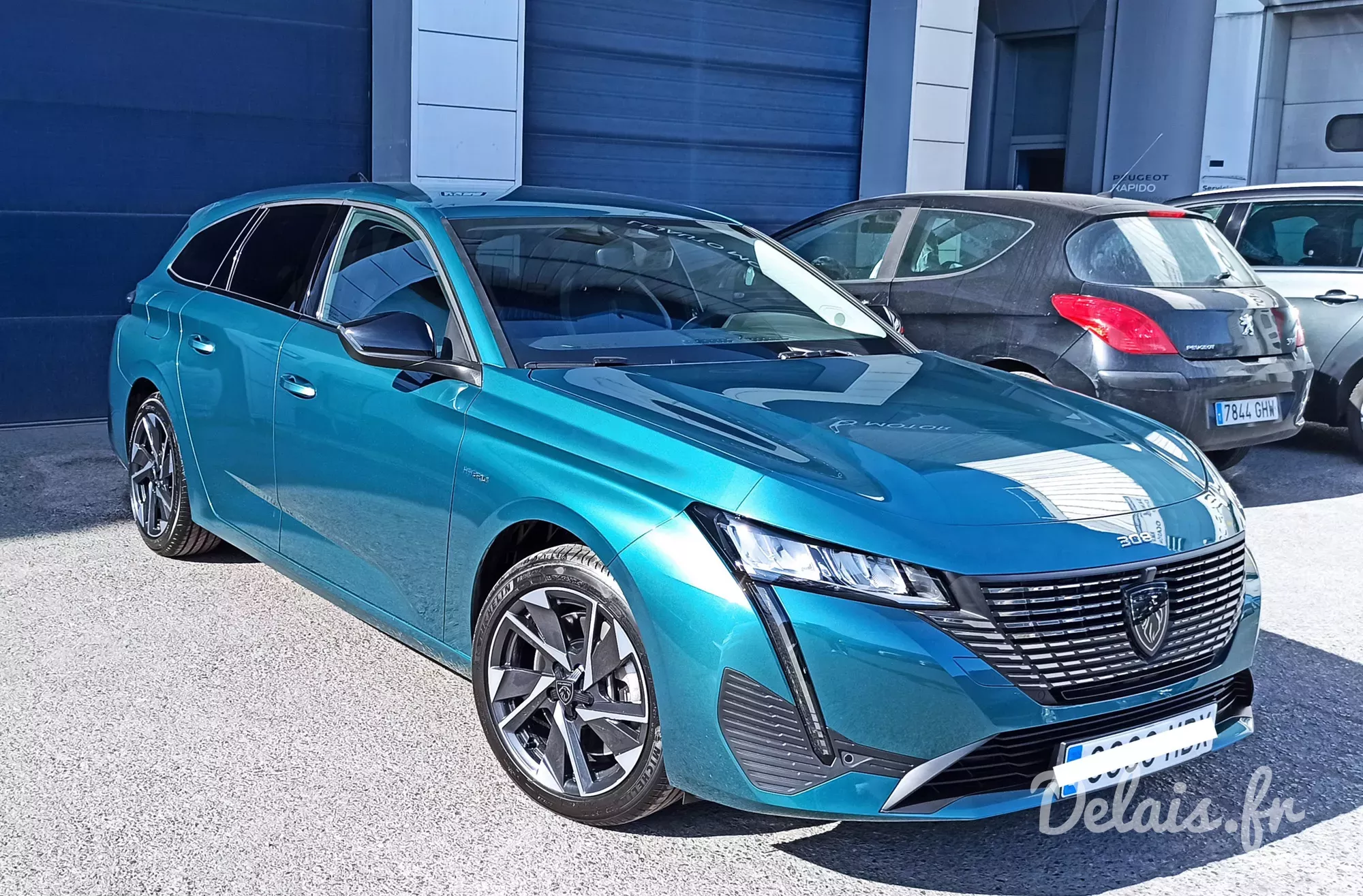 Peugeot 308 SW Bleu Avatar Allure Pack