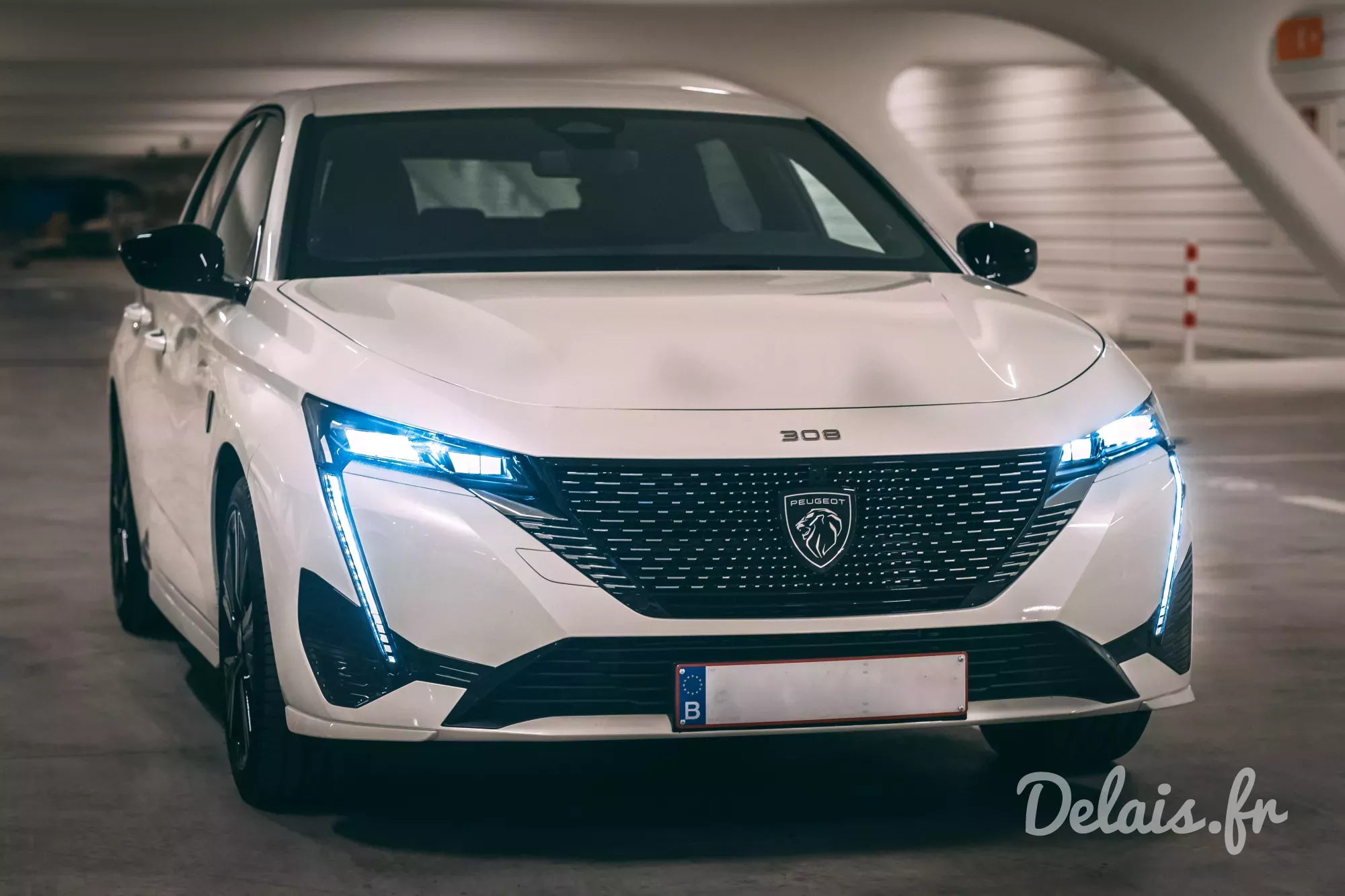 Peugeot 308 Blanc Nacré GT