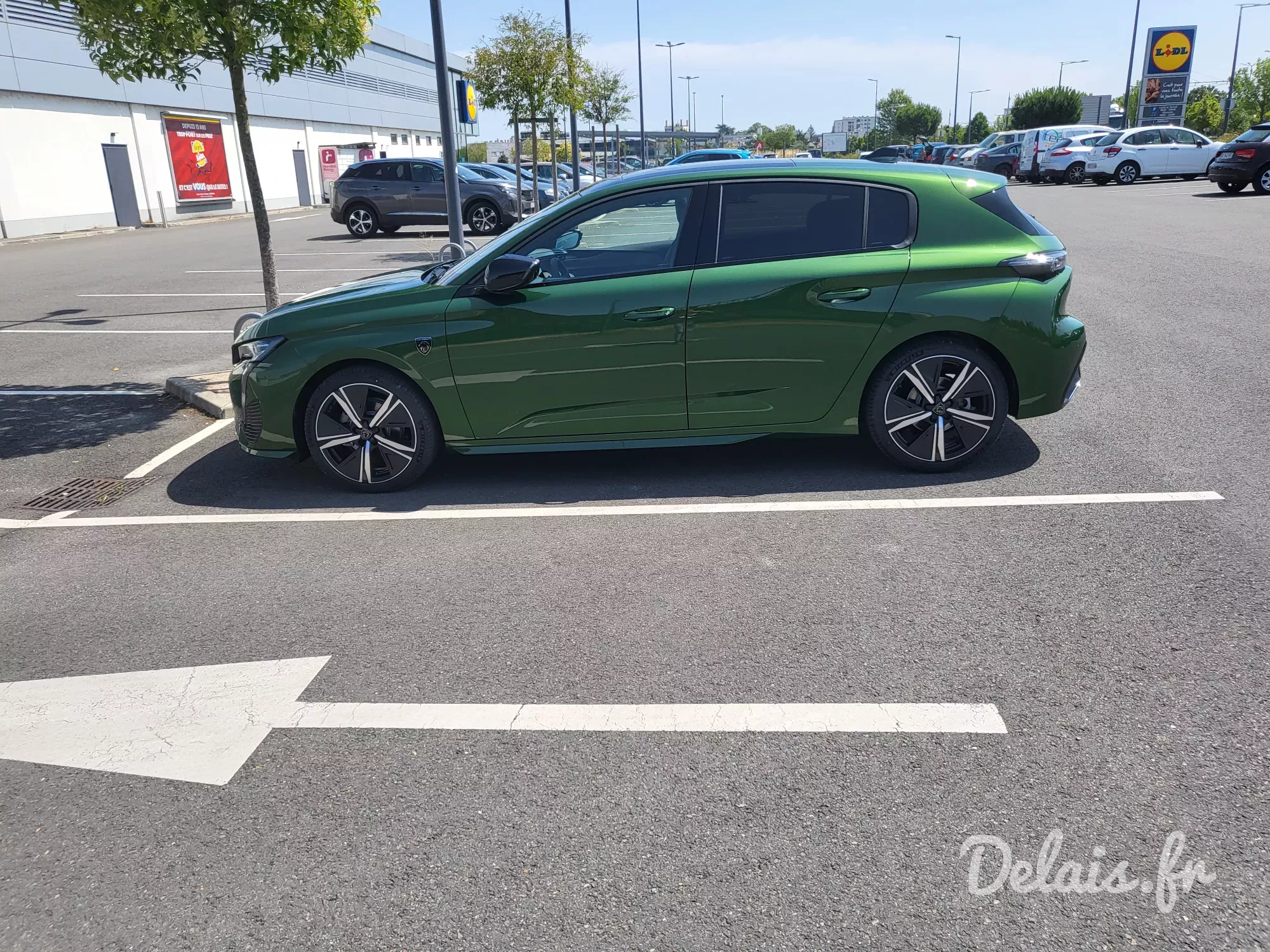 Peugeot 308 Vert Olivine GT