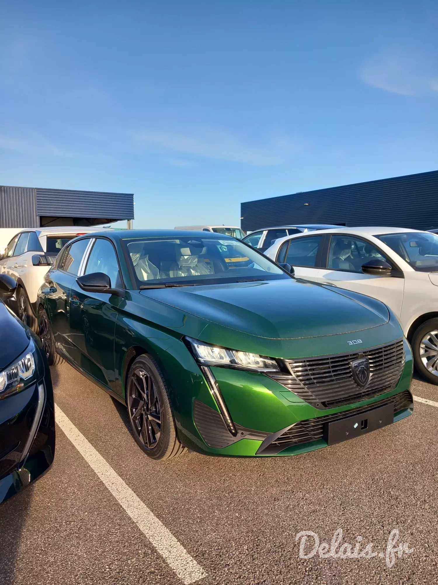 Peugeot 308 Vert Olivine Allure Pack
