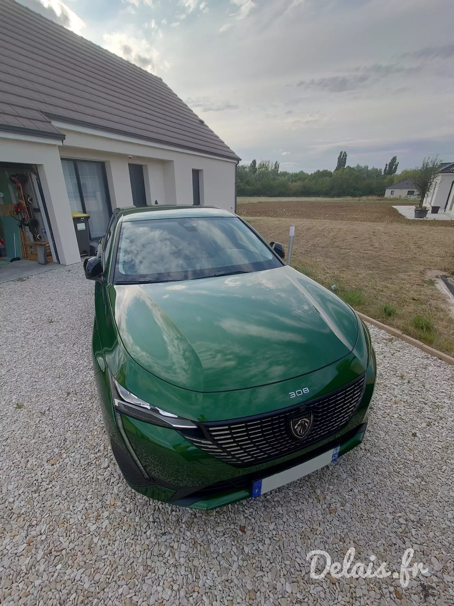 Peugeot 308 Vert Olivine Allure Pack