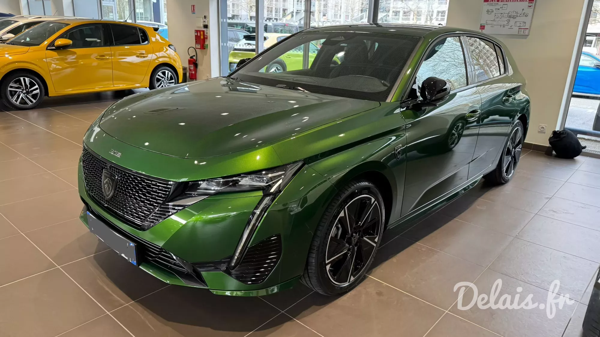 Peugeot 308 Vert Olivine GT