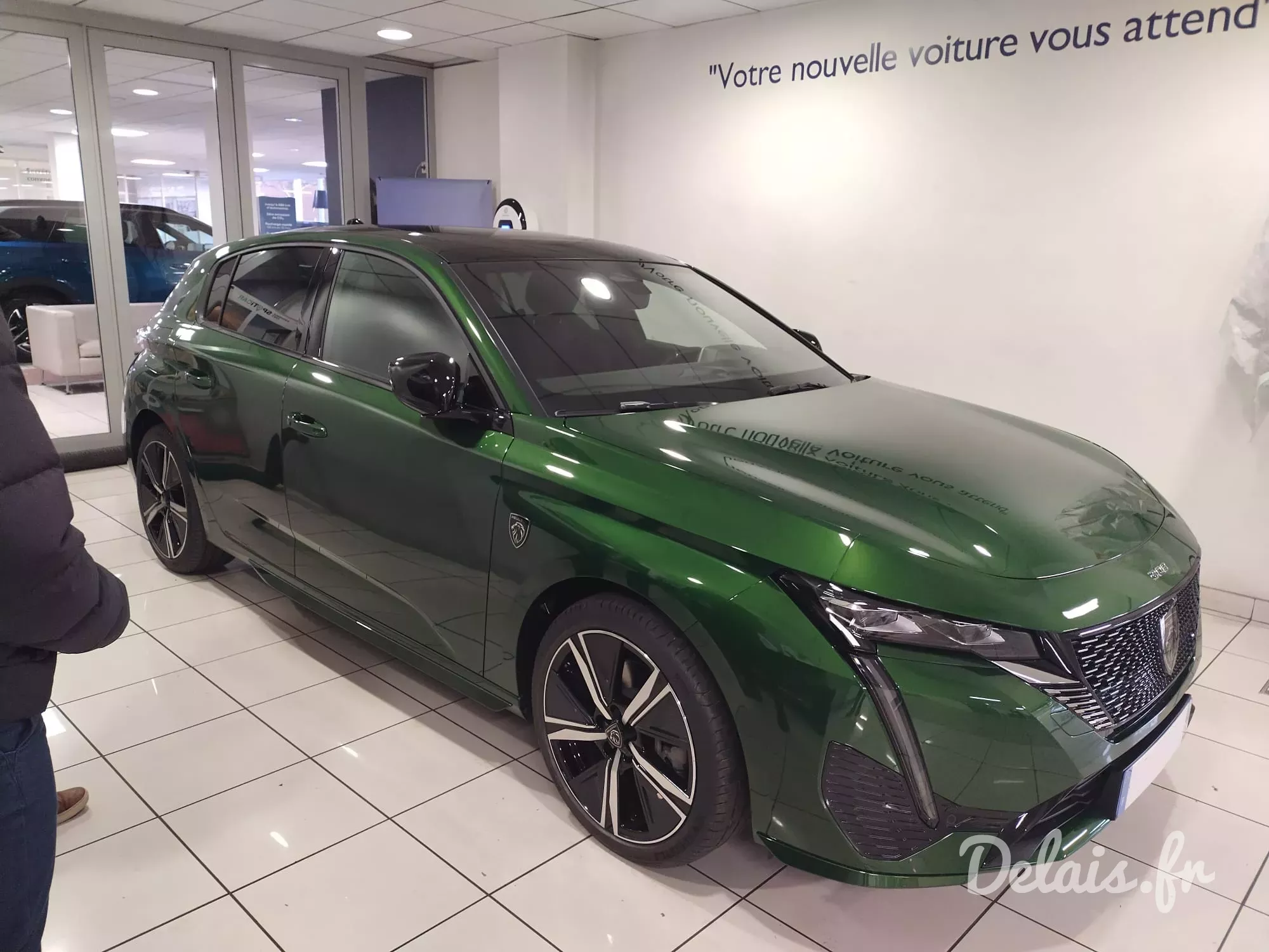 Peugeot 308 Vert Olivine GT