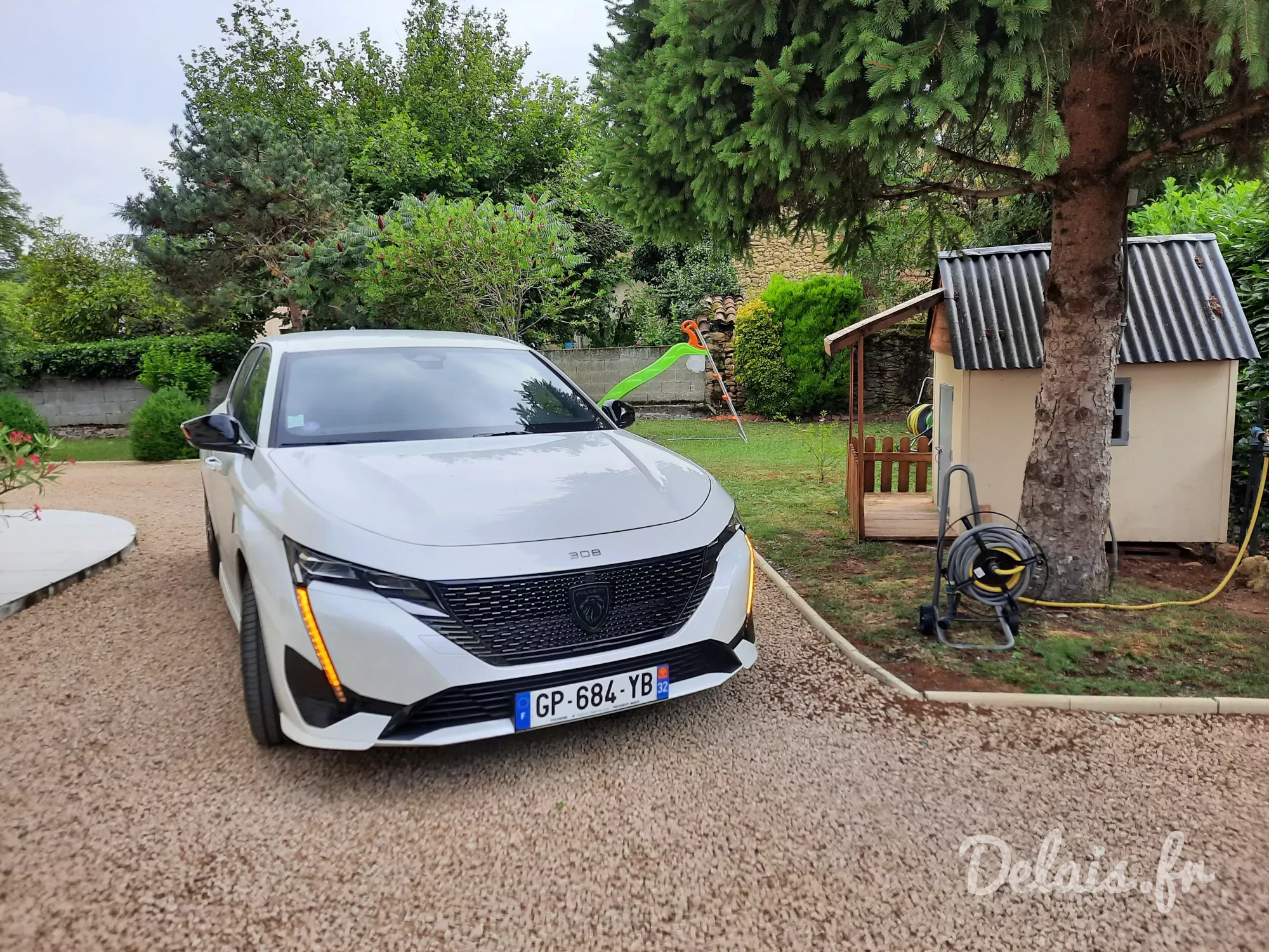 Peugeot 308 Blanc Nacré GT