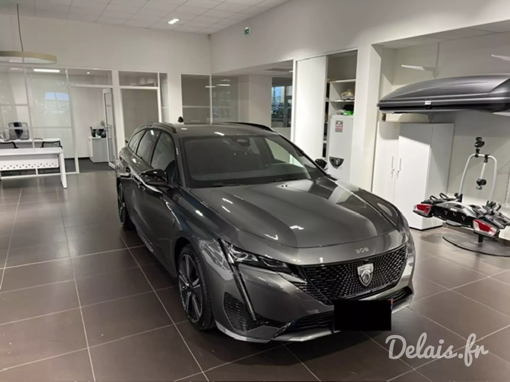 Peugeot 308 Gris Platinium GT
