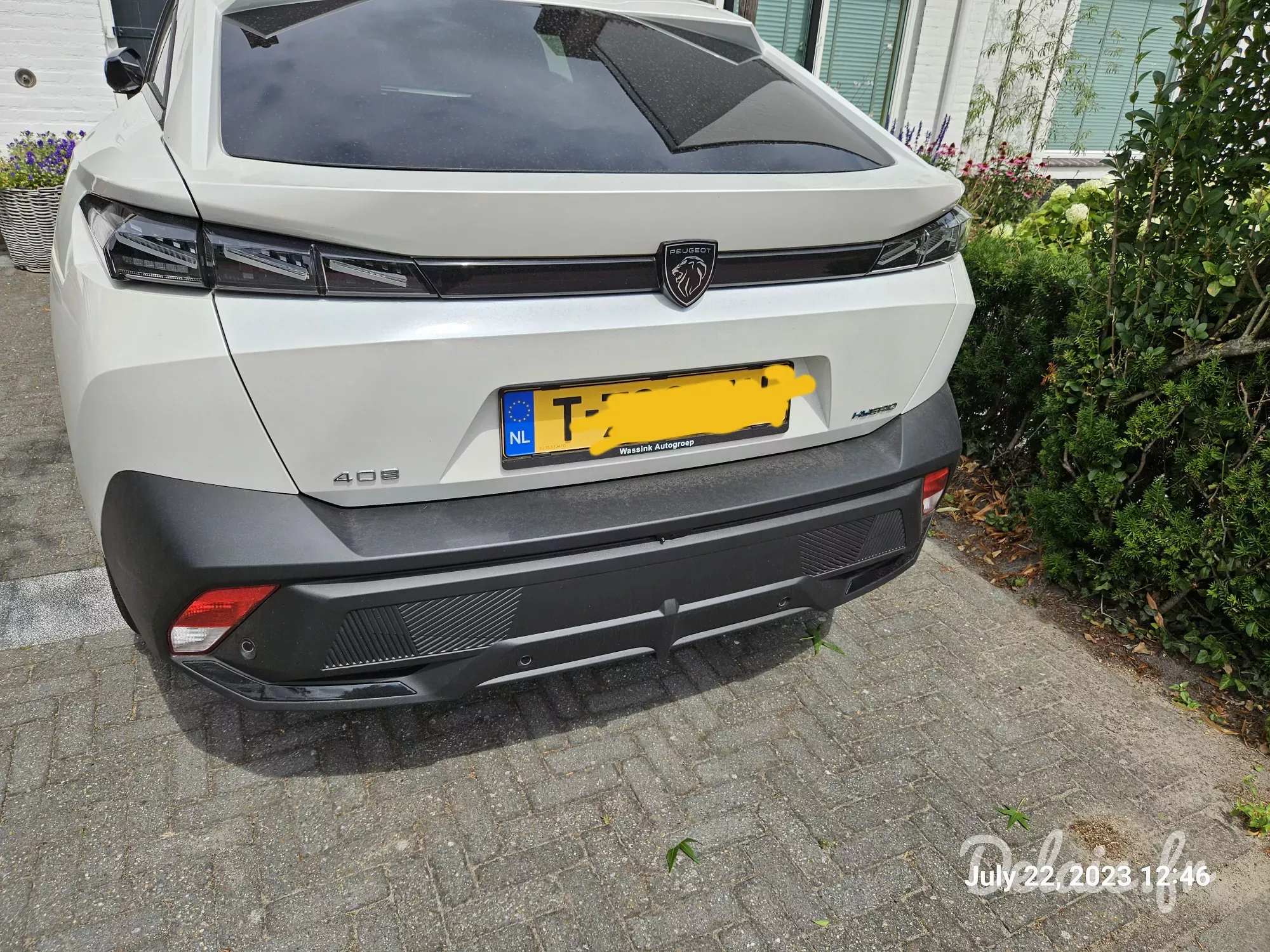 Peugeot 408 Blanc Nacré GT