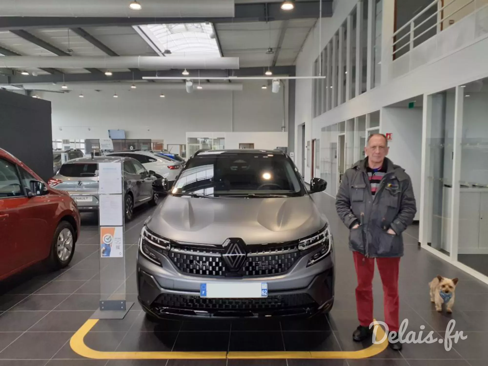 Renault Austral Gris Schiste Satin Techno Esprit Alpine