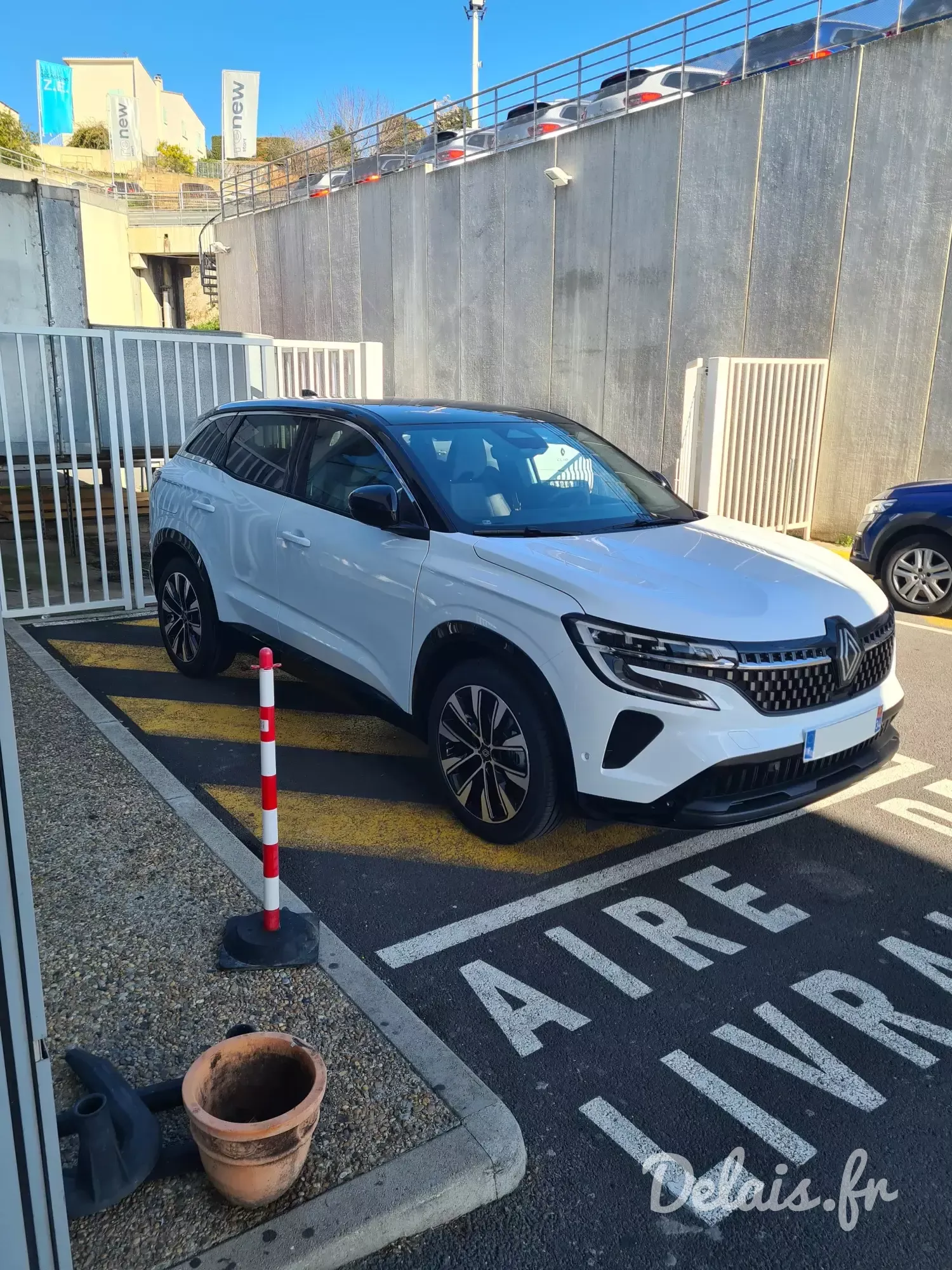 Renault Austral Blanc Glacier Techno