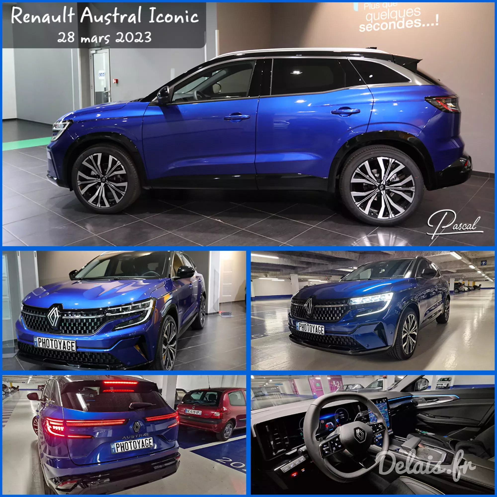 Renault Austral Iron Blue Iconic