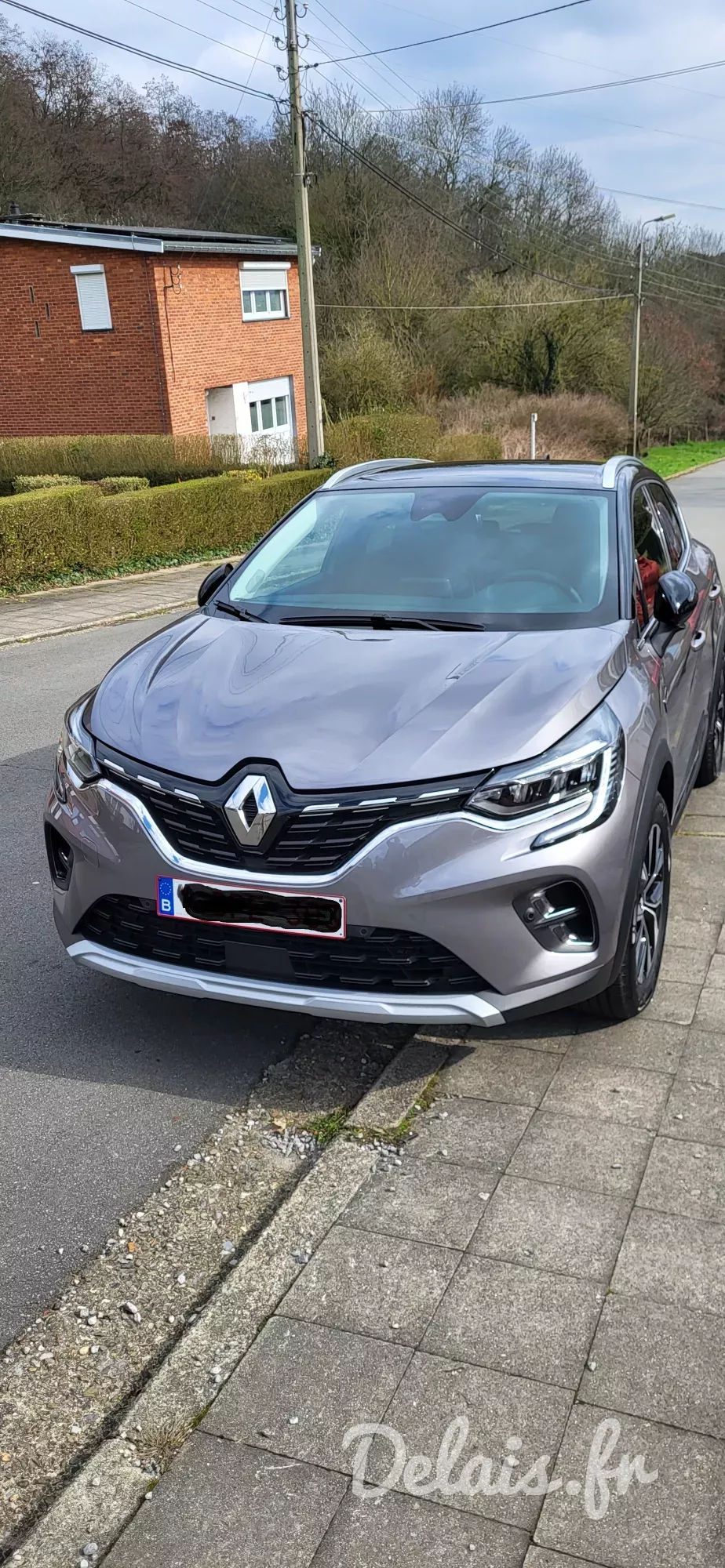 Renault Captur Oyster Grey Techno