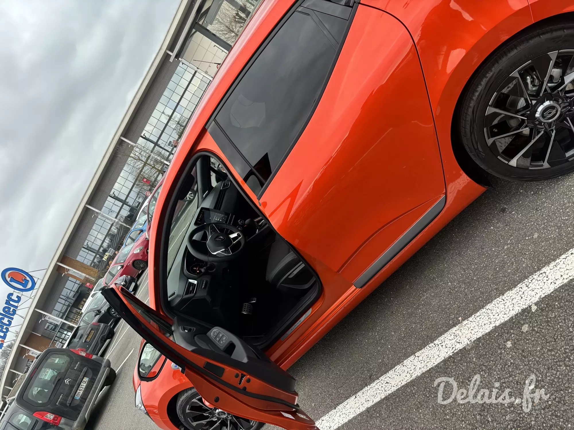 Renault Clio Orange Valencia Esprit Alpine