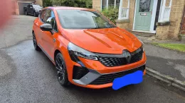 Renault Clio Orange Valencia Esprit Alpine of Catkin