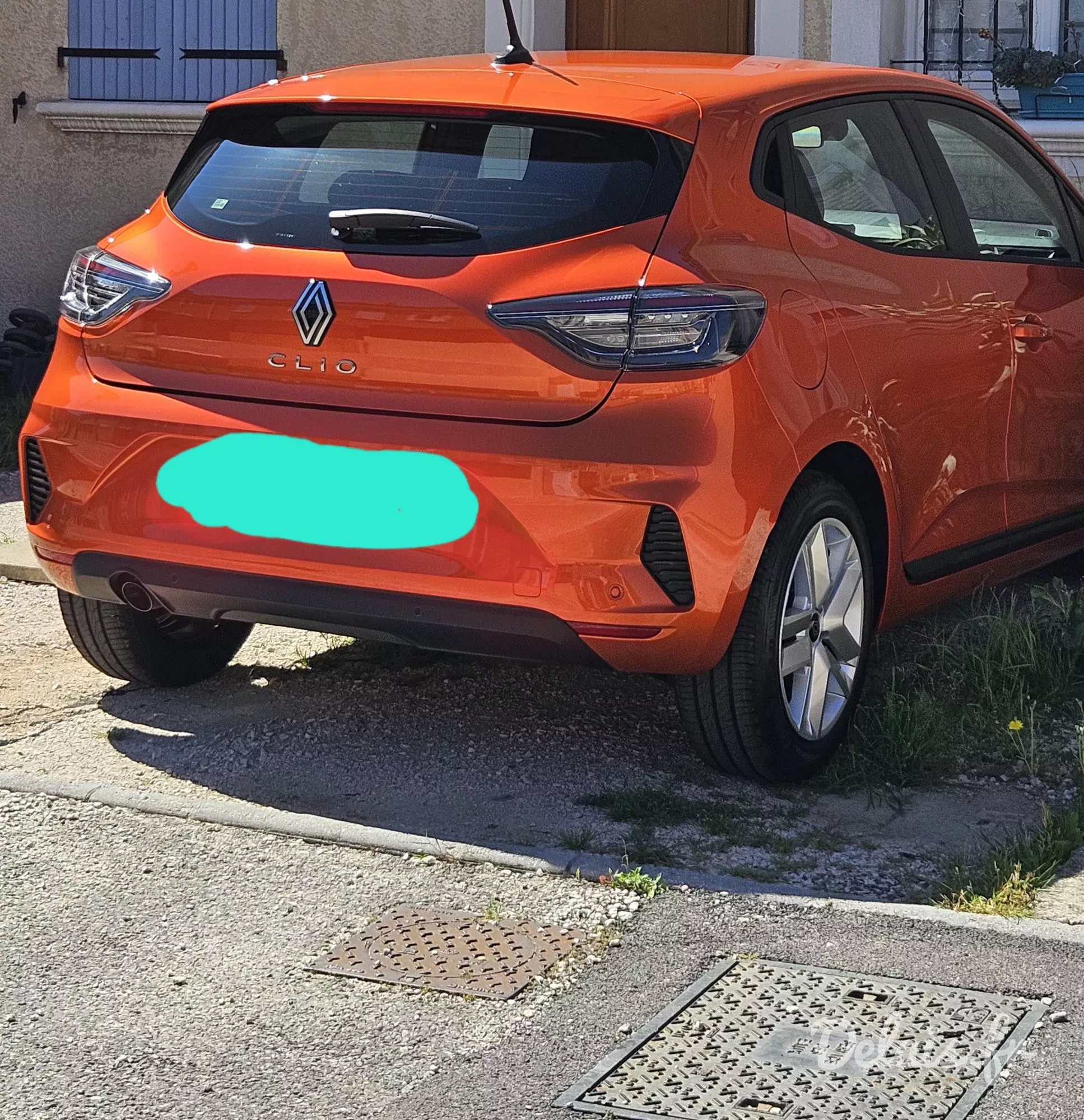 Renault Clio Orange Valencia Evolution