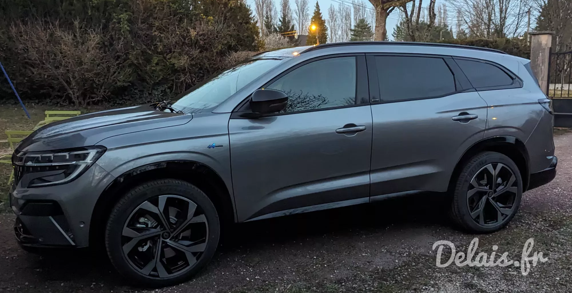 Renault Espace Gris Schiste Esprit Alpine 7 places