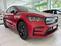 Škoda Enyaq Coupé iV Velvet Red RS of Zerm