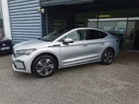 Škoda Enyaq Coupé iV Brilliant Silver Version of Lanyaq