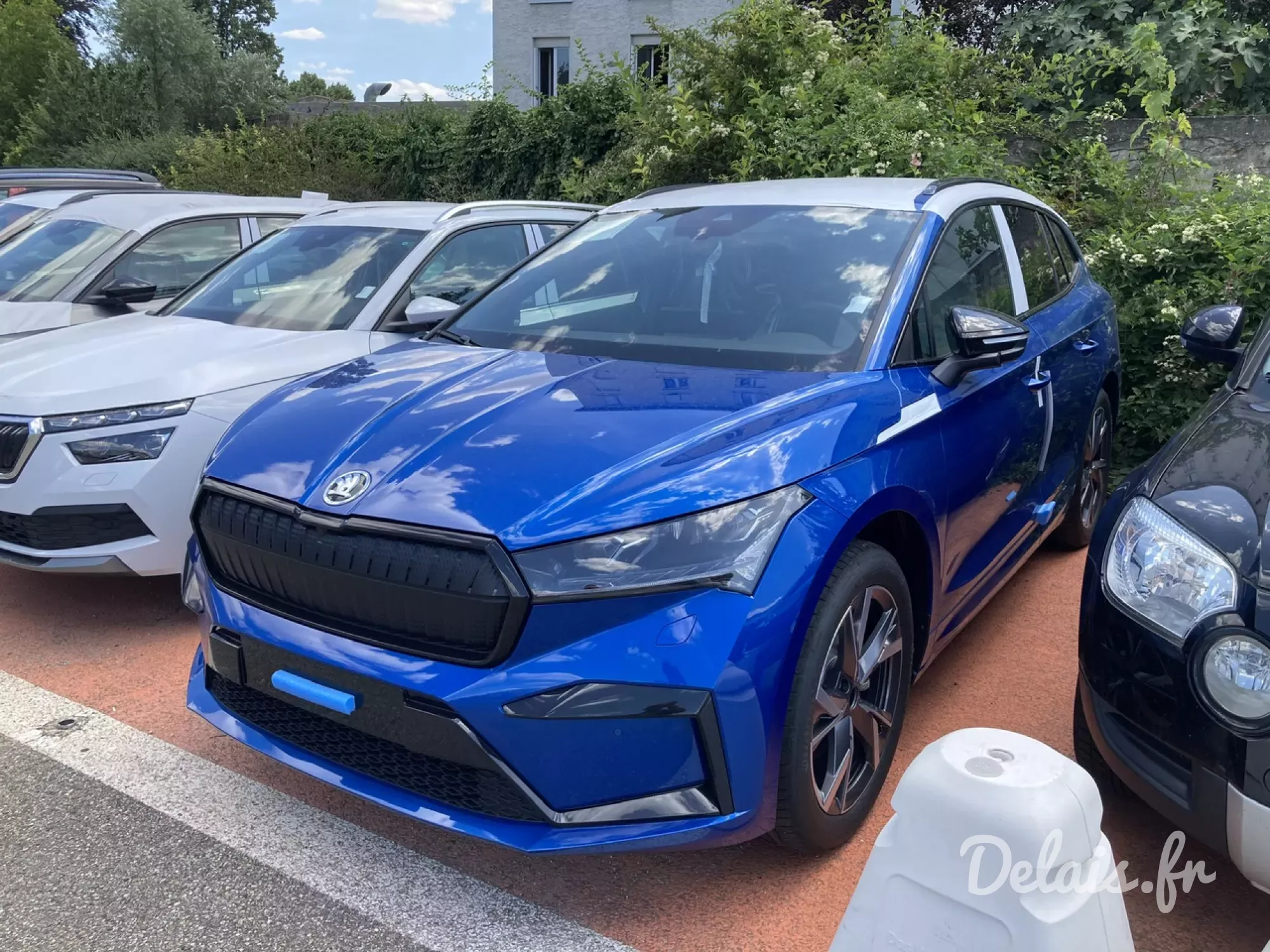 Škoda Enyaq Race Blue Sportline