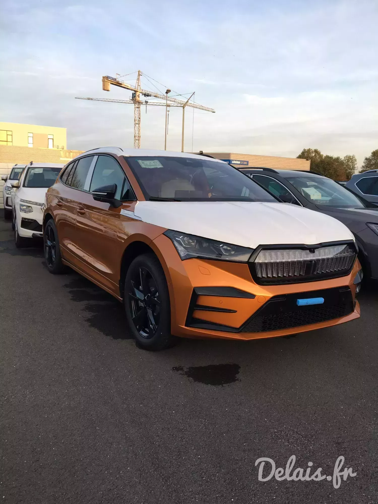 Škoda Enyaq Energy Blue RS