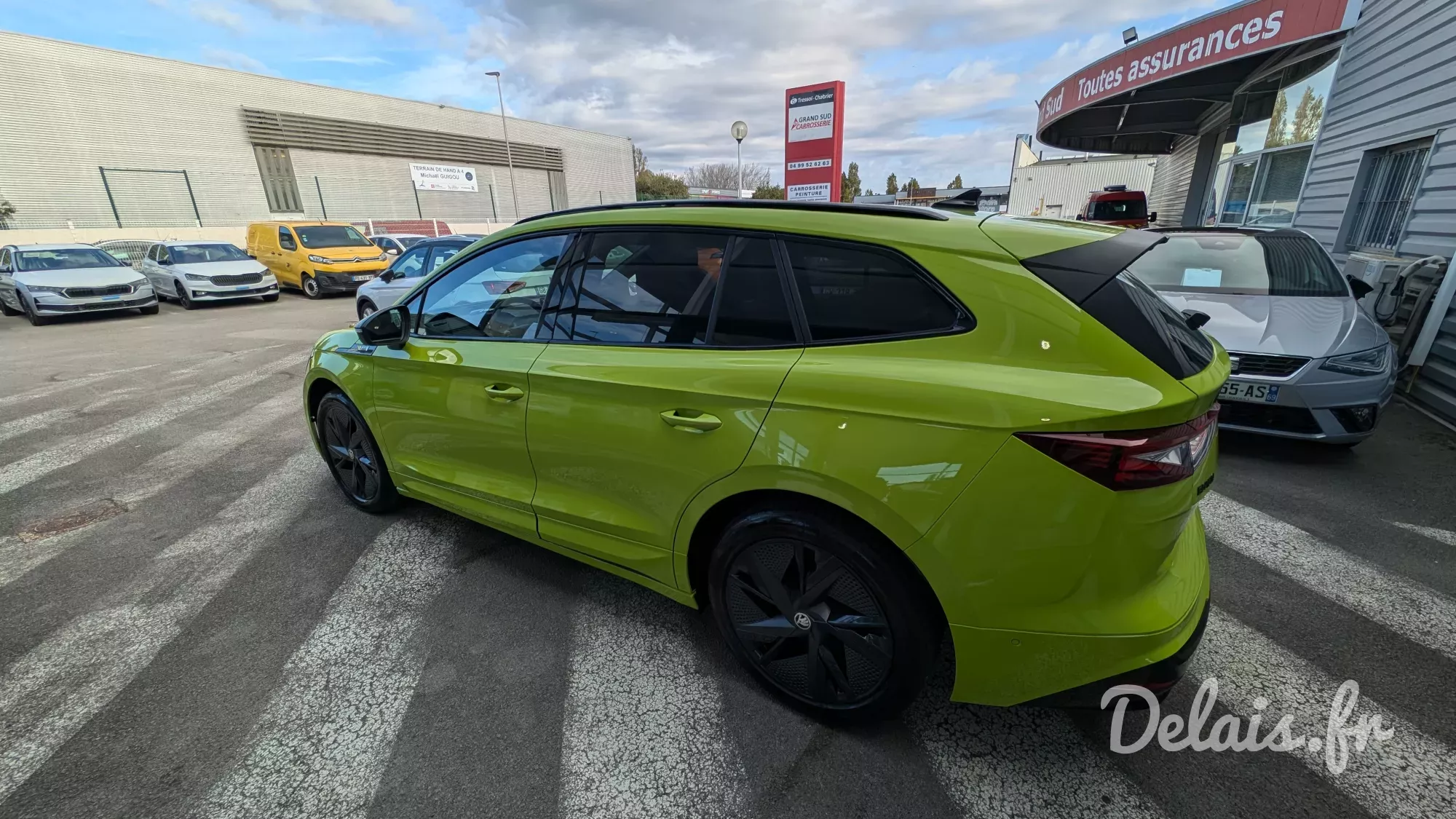 Škoda Enyaq Race Blue RS
