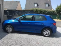 Škoda Fabia Race Blue Ambition of dmft