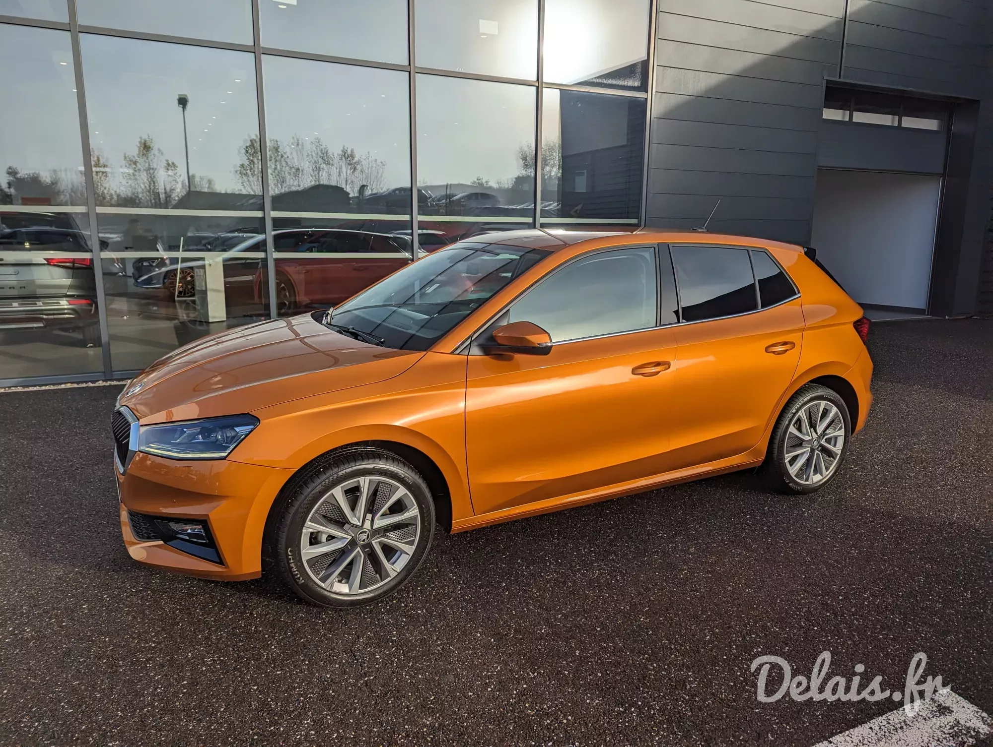 Škoda Fabia Orange Phoenix Style