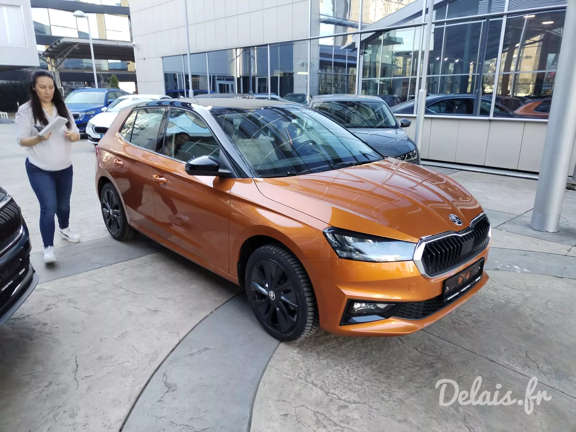 Škoda Fabia Orange Phoenix Style