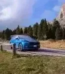 Škoda Fabia Race Blue Monte Carlo of CAD98