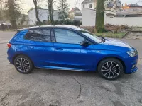 Škoda Fabia Race Blue Monte Carlo of Pete MAVERICK